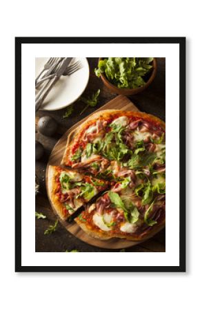 Prosciutto and Arugula Pizza
