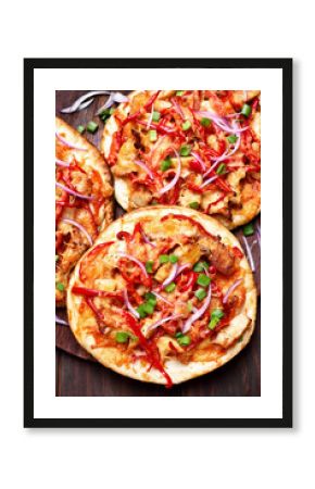 Pizza, top view