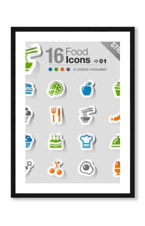 Stickers - Food Icons