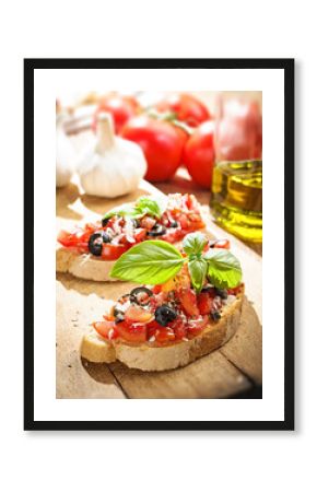 Bruschetta Italiana - Antipasto italiano