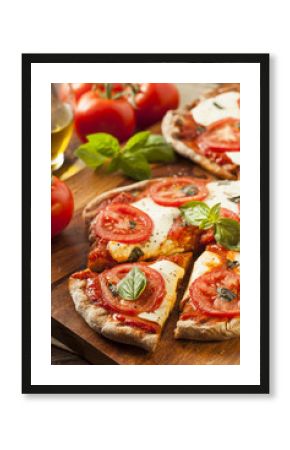 Organic Homemade Margarita Pizza