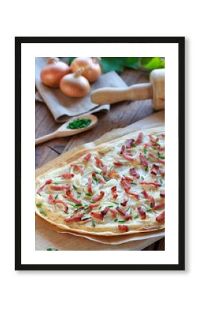 deftiger Flammkuchen