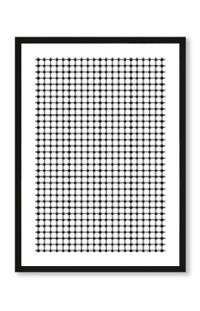 Visual Perception Trick with Black Dots and White Lines.ai