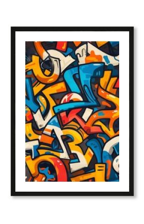 graffiti abstract background