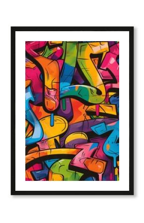 graffiti abstract background