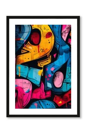 graffiti abstract background