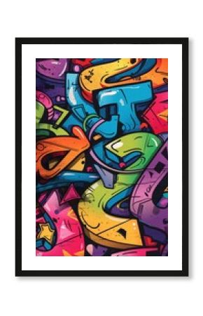 Urban graffiti design