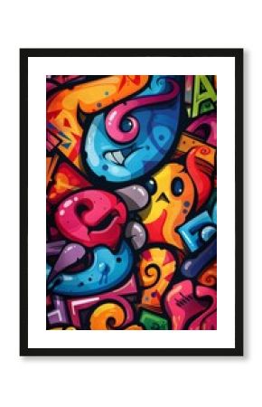 Urban graffiti design