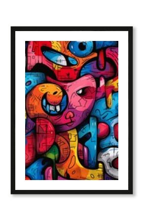 Urban graffiti design