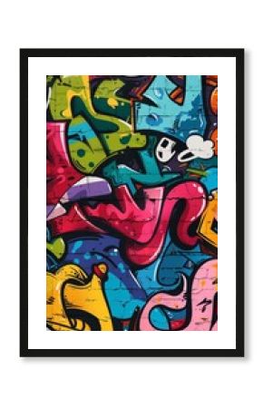 Urban graffiti design