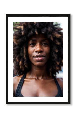 Soulful street performer's face captured in moment of musical passion, embodying urban culture and artistry.