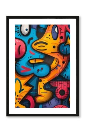 graffiti abstract background