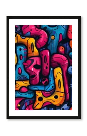 graffiti abstract background