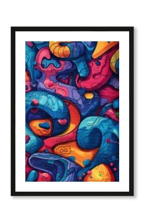graffiti abstract background