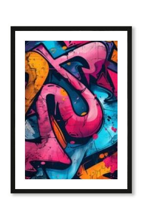 graffiti abstract background