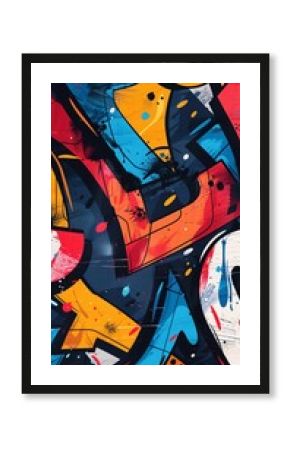 graffiti abstract background