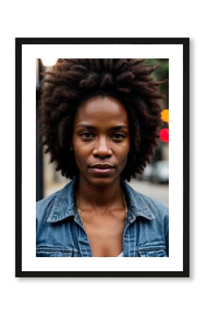 Soulful street performer's face captured in moment of musical passion, embodying urban culture and artistry.