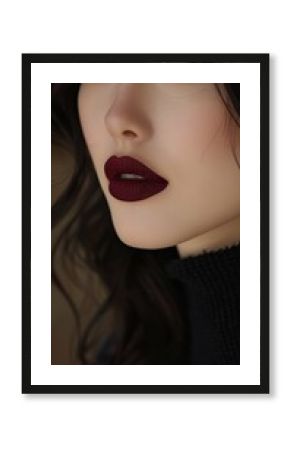 Bold lips designed with a street-art graffiti twist, ideal for youth brands, edgy campaigns, and vibrant product visuals.