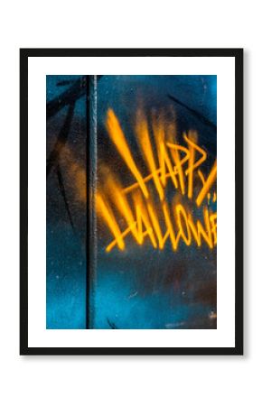 Halloween Graffiti, Berlin, Deutschland