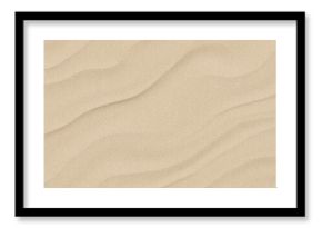 Seamless white sandy beach or  desert sand dunes tileable texture. Boho chic light brown clay colored summer repeat pattern background. A high resolution 3D rendering.