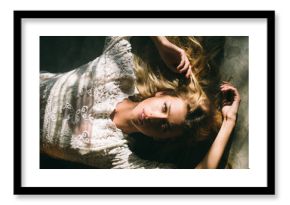Woman Laying Down