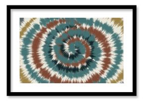 Tie dye pattern. Hand drawn rainbow shibori print. Ink textured japanese background. Modern batik iridescent. Watercolor multicolor template. Marble, suminagashi, erbu dye design. Hippie boho fabric.