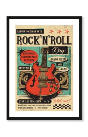 Rock N Roll Flyer