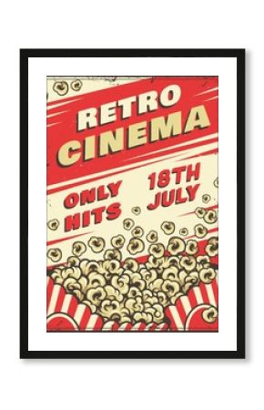 Cinema vintage poster