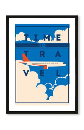 Time to Travel and Summer Holiday poster.