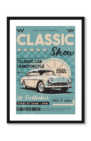 Classic Car Show Flyer