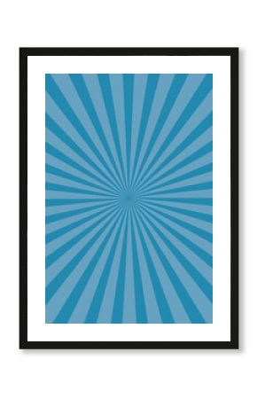 blue rays background. blue sunburst line background