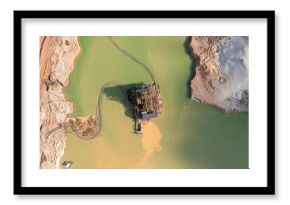 Drone View of Kenmare Resources plc is an established mining company, which operates the Moma Titanium Minerals Mine, located on the north east coast of Mozambique.