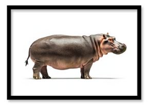 - Stock photo - Hippo isolated on transparent background