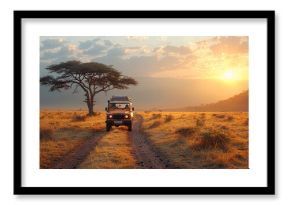 Professional filming of safaris in the wilderness, outdoor activities