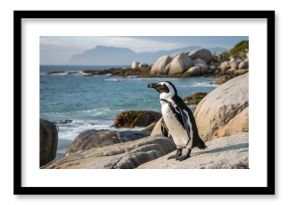 The African penguin (Spheniscus demersus).