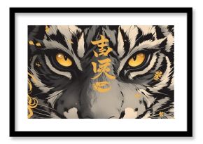 tiger skin background