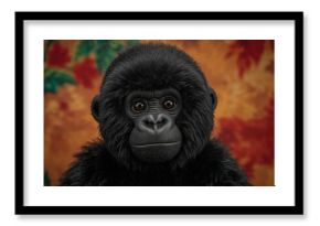 Plush ape toy