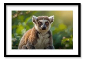 Tiny lemur from the island of Madagascar