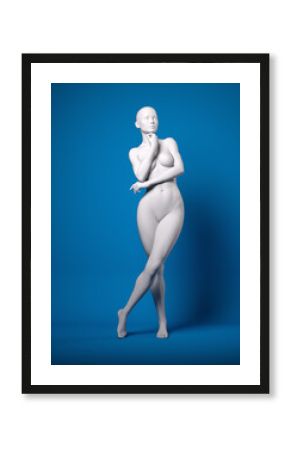 Pose reference for photographers - 3d render