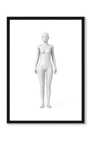Woman, Human Female Body, 3D