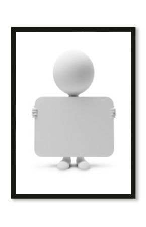 3d small people-announcement