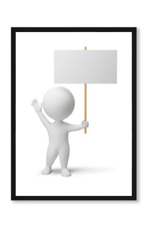 3d small people - advertisement