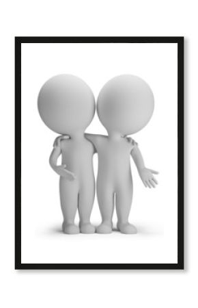3d small people - friends