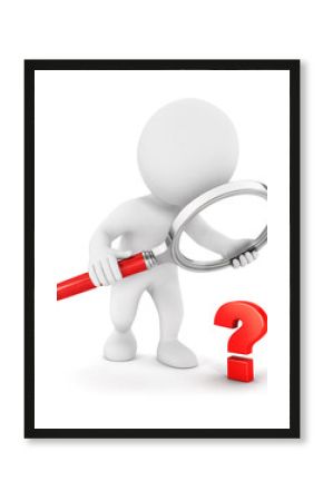 3d white people small question
