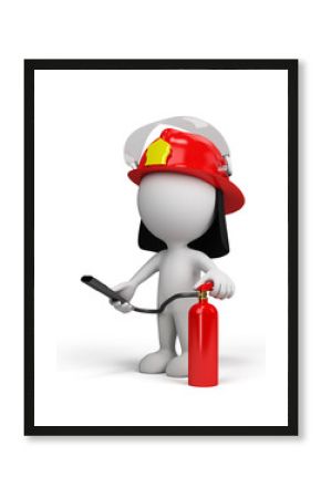 3d person – fireman