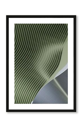 Abstract 3D background with curved flowing parallel lines  