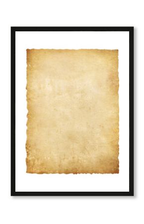 Old paper background, Paper treasure map. Old parchment scroll. Papyrus, Ancient manuscript. Antique document. Vintage torn sheets. Historical curled page, 3d illustration, 3d rendering