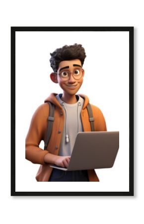 PNG Portrait computer cartoon laptop.