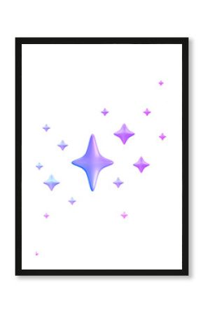 Сonstellation 3d illustration 