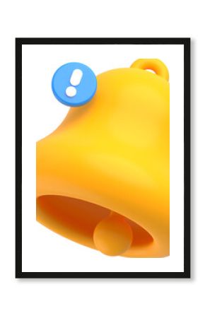 3D Notification bell